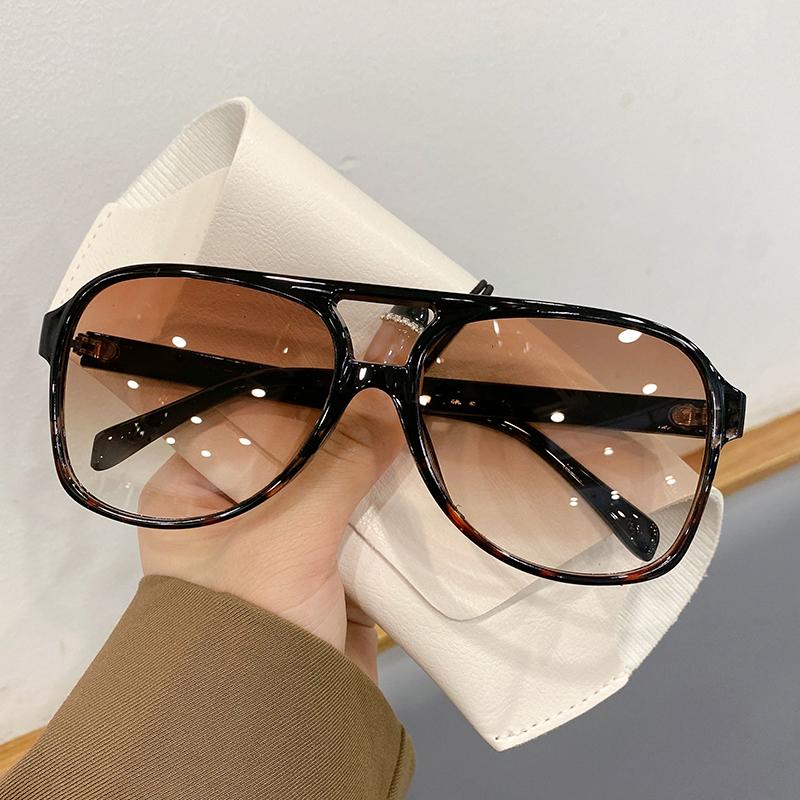 Vintage Aviator Sunglasses Man Woman  Fashion Popular Ins Shades Luxury Brand Designer Male Female Driving Eyewear