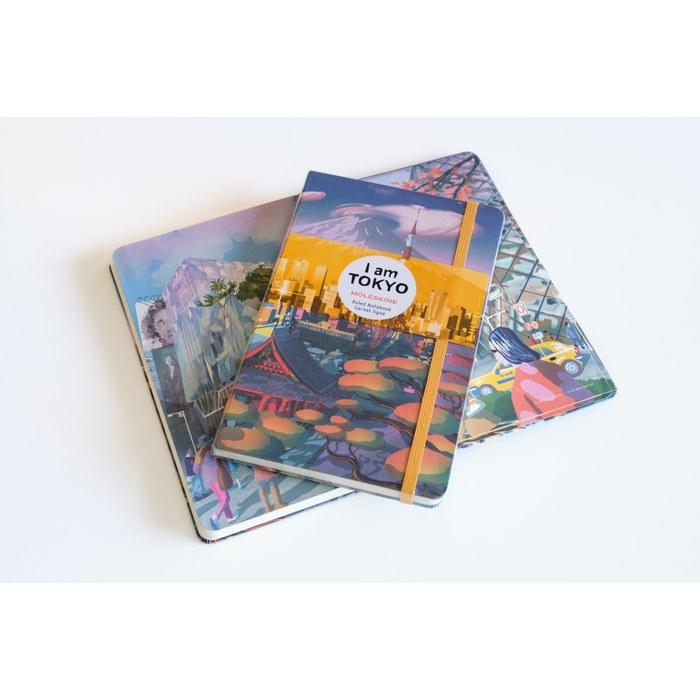 Moleskine Notebook I am Tokyo Hardcover Large Ruled LEQP060IAMTOK Blue