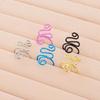 5Pcs Adjustable Knitting Loop Ring Crochet Loop Metal Yarn Guide Finger Holder