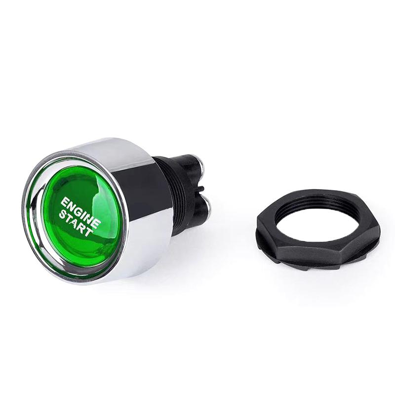 Auto Motor Start Druckknopf Schlüsselloser Schalter Startknopf Zündung Anlasser Ein Aus Schalter Auto Motor Start Zündschalter
