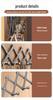 Wow-wow Punch-Free Folding Clothes Hook - Retractable Bedroom/Bathroom Storage Rack