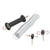 Electric Fence Gate Kit PP Iron 5 Meters Animal Spring Door Accessory with Handle Insulated Nail for Livestock