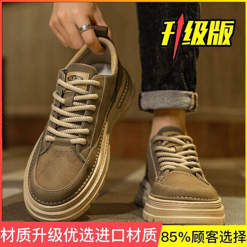 Men's Shoes Autumn 2025 New Martin Boots Men's Versatile Retro Men's Tooling Boots Sports and Leisure Shoes Men's