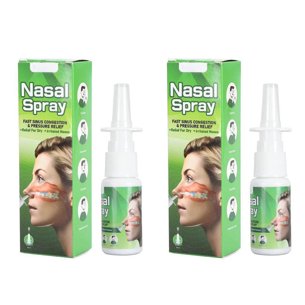 Nasal Congestion Spray Allergy Relief Ultra Fine Mist Non Fragrance Nose Spray for Runny Stuffy