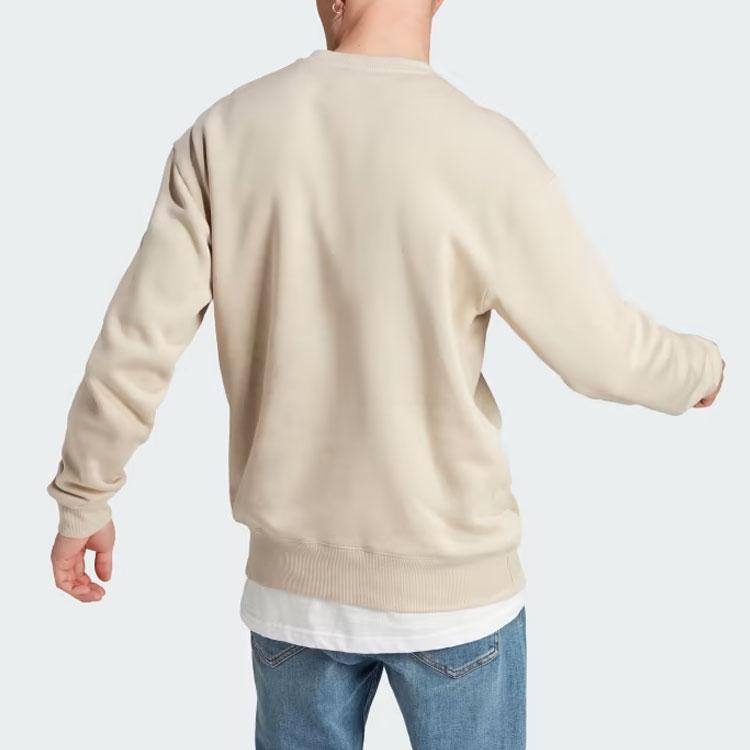 New Adidas Sweatshirts Men Beige IP8351