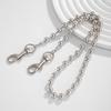 Punk Personalized Jeans Pants Chain For Men Minimalist Vintage Hip Hop Waist Chain Simple Round Beads Adjustable Waist Chain