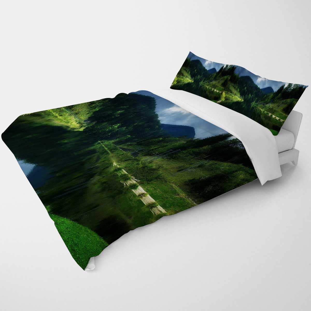 

Comforter Korean Landscape S For Teens Adults Queen S Lightweight Down 2 S 1 No Comforter Comforter (quilt)-EU Single(135*200cm)3pcs
