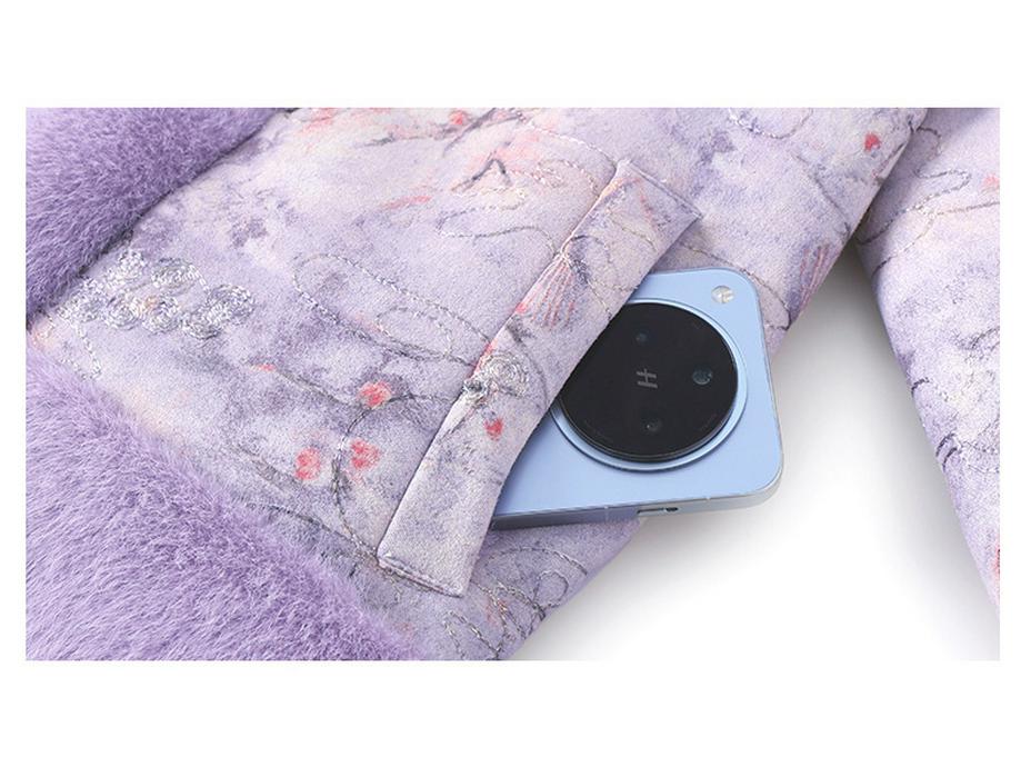 Mom's 2025 New Chinese Style Short Warm Coat for Middle-Aged and Elderly - Versatile Autumn/Winter Outerwear