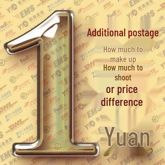 Price Difference in Postage/Product: Claim the price difference in yuan. Coupons and red envelopes are not applicable.