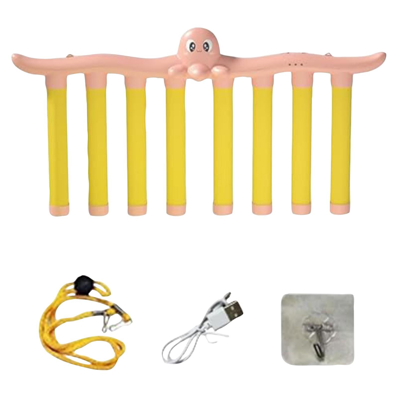 

Игра-тренажер «Падающие палочки» для развития координации движений рук и глаз для детей и взрослых, желто-синяя One Size розовый