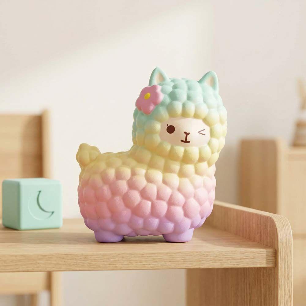 Simulation Alpaca Squeeze Toys Elastic Slow Rising Squeeze Toy  Children Toys