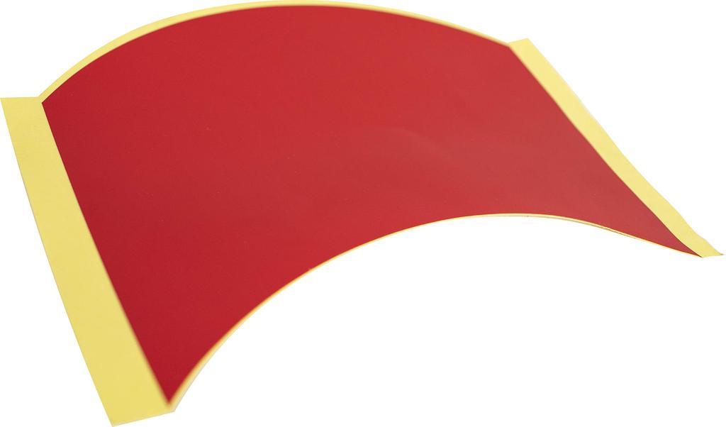 half moon racket seat red 71770 006