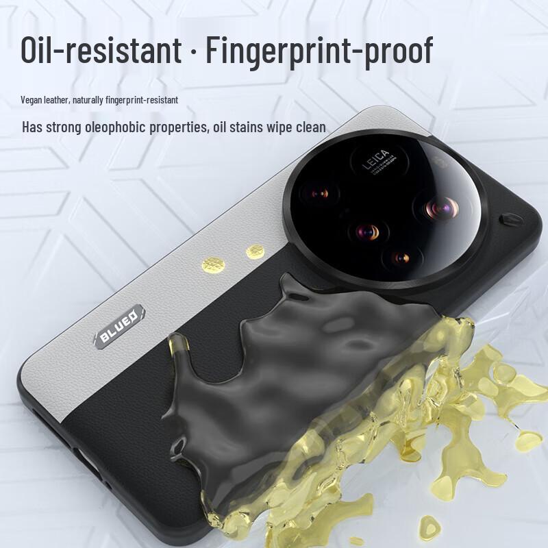 Husă de telefon Xiaomi 15 Ultra din piele vegană magnetică