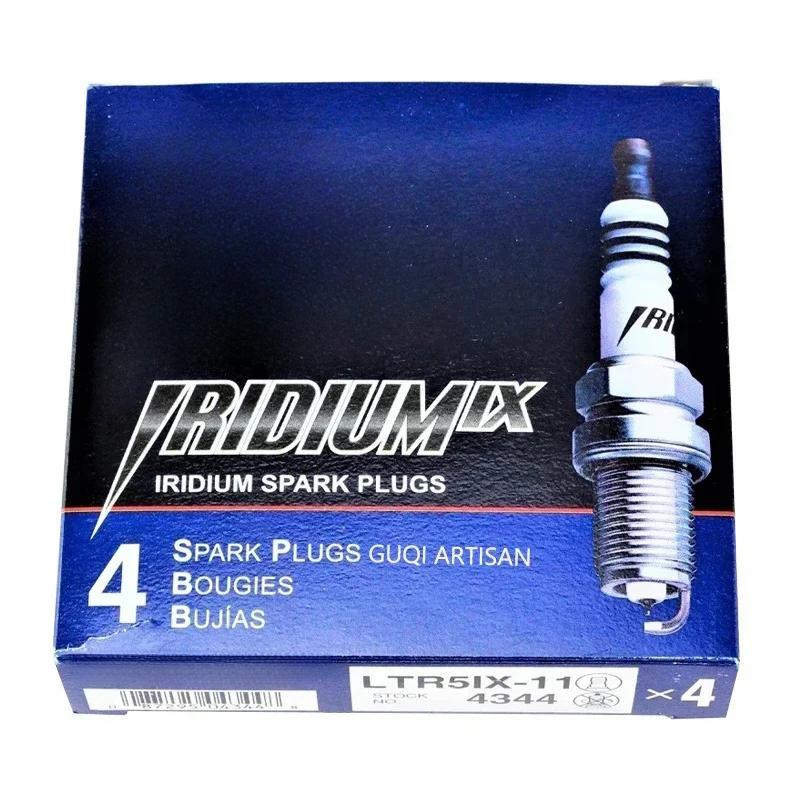 4/8PCS LTR5IX-11 4344 Iridium IX Spark Plugs - For Chevrolet/Ford/Mazda - OEM Replacement, High Performance