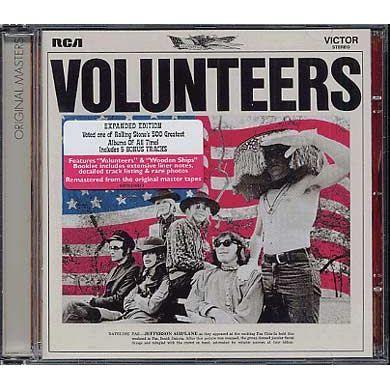 CD - RCA - Volunteers - Jefferson Airplane - Boitier Cristal - 1 CD