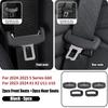 Front Rear Car Seat Belt Buckle Clip Protector Silicone Seat Belt Cover Interior Accessories For BMW 5 Series G60 X1 X2 U10 U11