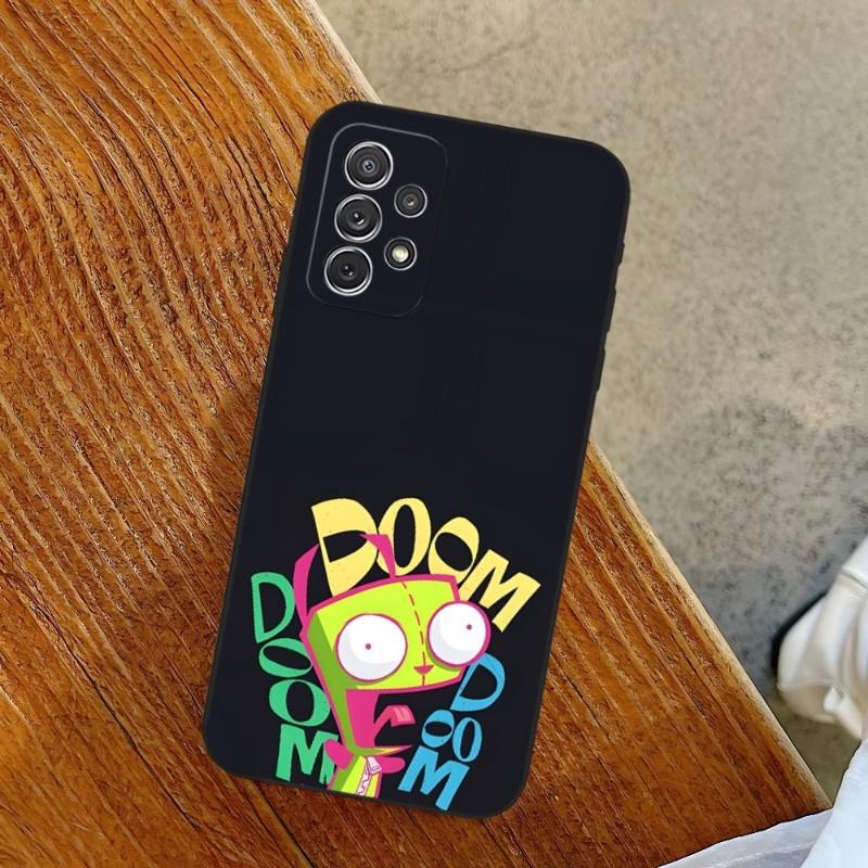 Invader Zim Phone Case For Samsung A14 A53 A52 A73 A32 A54 A33 A13 A21 A34 A71 A31 A22 A50 A20 A40 A23 Back Cover