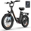 URLIFE E20 All-Terrain Ebike With TowSeat  48V13Ah Battery 500W Motor Eiectric Bicycle 20 Inch Off-Road Tire Outdoor Electric Bike