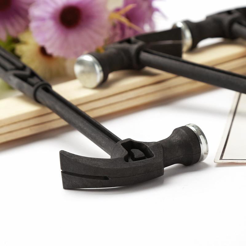 Home Mini Black Hammer Multi-functional Claw Hammer Hardware Gadget Repair Hand Tool Emergency Safety Escape