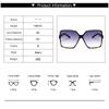 New Oversized Rectangle Sunglasses Women's Fashion Square Sun Glasses Men's Classic Vintage Eyewear Uv400