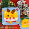 Non-Woven Fabric Christmas Sewing Kit Fun Threading Handicrafts DIY Embroidery Kit Beginner Friendly Christmas Sewing Projects