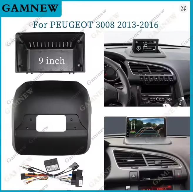 Peugeot 3008 Android Navigation Frame Kit for 13 Models