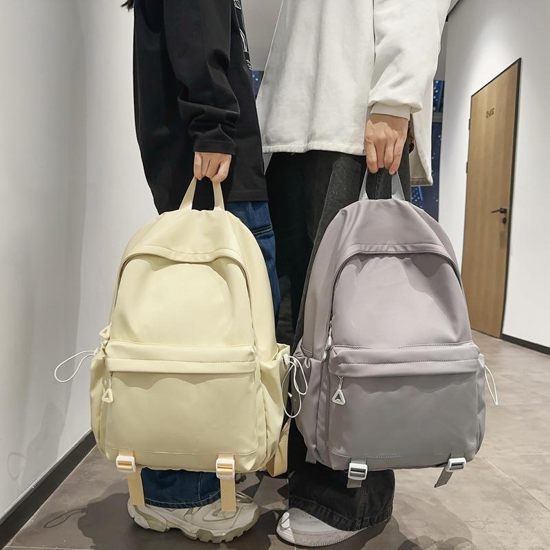 Backpack for Men and Women's Version Simple and Versatile, General Light Travel Backpack for Junior High School and College Students