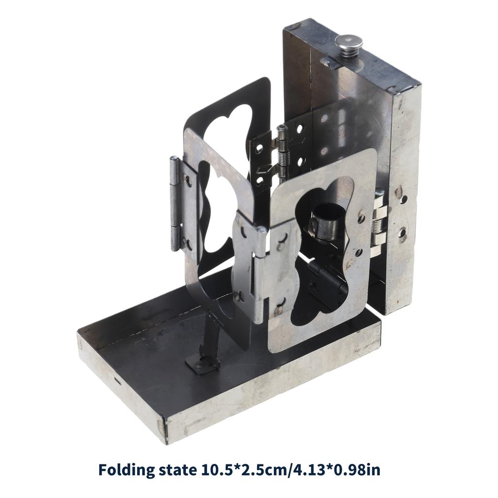 Portable Folding Candle Lamp Small Pocket Size Candle Holder Lanterns for Camping Hiking Home Gatherings Decoration