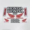 Suitable for Honda Motorcycle HUSY4 Creative Stickers Waterproof Helmet Stickers Reflective HONDA Racing Wings Logo Fuel Tank Decals
