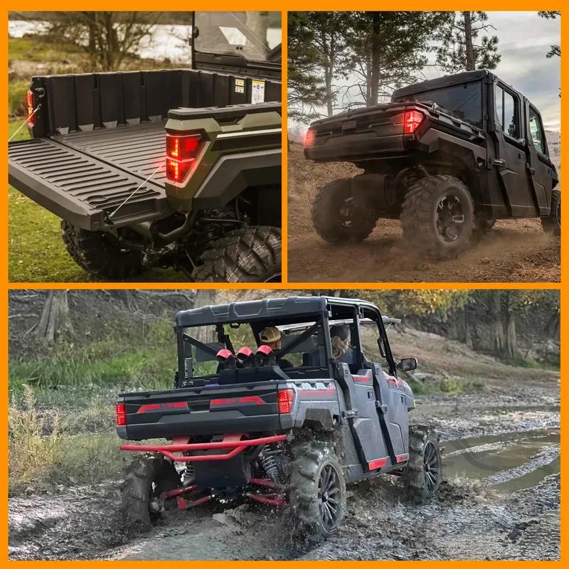 12V LED Tail Lights Rear Brake Stop Lights 2413766 For Polaris Ranger 1000/1000 Crew/XP 1000/XP 1000 Crew Accessories