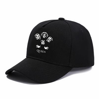 Queenly Rock Band Baseballová čepice QueenED Hip Hop Klobouky Unisex Dámské Kšiltovky Pánské Bone Band Neformální cestování Venkovní sluneční čepice