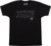 EVH Eddie Van Halen 5150 Schematic T-Shirt, Black, MEDIUM (M)
