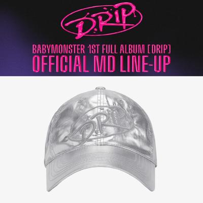 BABYMONSTER DRIP Silver Ball Cap