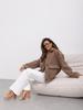 Women's Autumn/Winter Solid Color Woolen Coat 2024