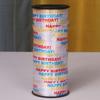 Happy Birthday Ribbon 91.44M Banner Birthday Anniversary Christmas Valentine Party Decor Gift Cake Wrapping Decorations Supplies