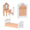 1:12 Scale Dollhouse Furniture Set Mini Home Doll Living Room Miniature Kitchen Bathroom  Kids Toys