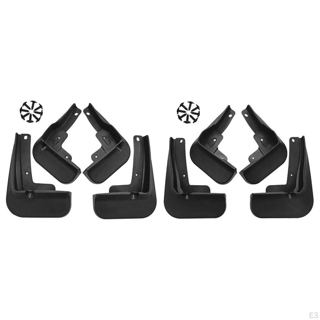 4 Pieces Car Wheel Mud Flaps Automotive Styling Accessories ,Mud Guards Mudguard for Camry