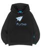 Fleece-Lined H Flying Hoodie Unisex Big Sizes M~4Xl
