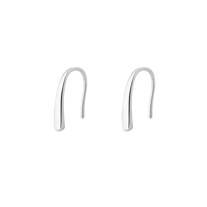 Geometric Hook Earrings Exquisite Geometric Minimalist Style Gentle Earrings