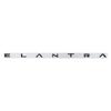 Decoration for Hyundai ELANTRA Logo Decal 1pcs 3D Metal Car Rear Trunk Tail Sticker Letter Emblem Badge Accessories YY1
