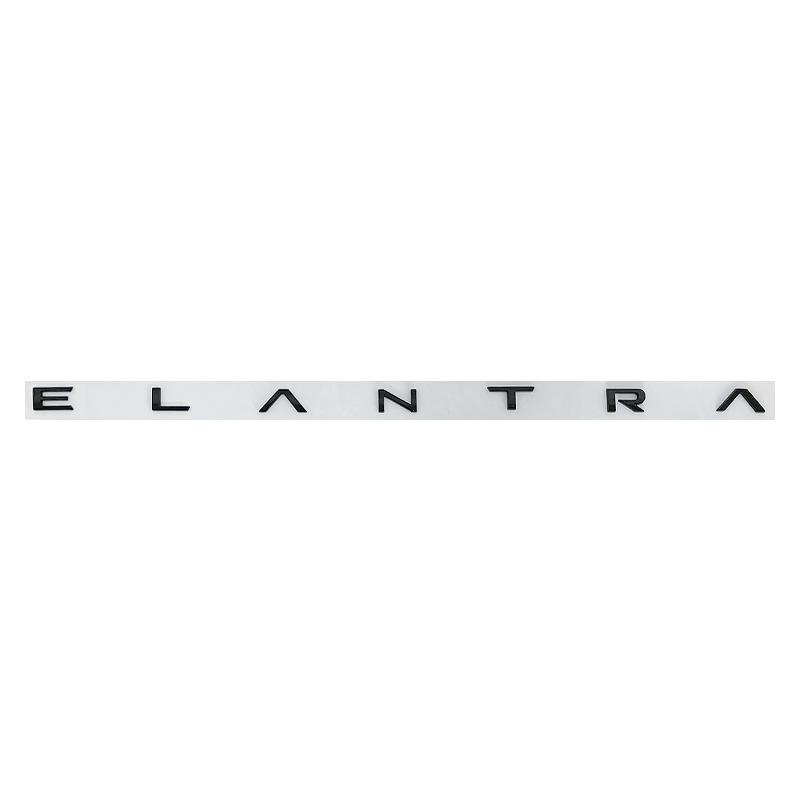 Decoration for Hyundai ELANTRA Logo Decal 1pcs 3D Metal Car Rear Trunk Tail Sticker Letter Emblem Badge Accessories YY1