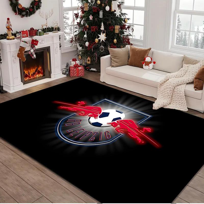 1PC rug Leipzig Soccer Crest Carpet, Chair Rug,Area Rug for Office Bedroom living rooms bedroom, Doormat decor Christmas fan gifts