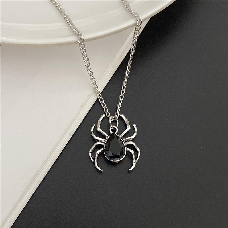 Punkl Big Cross Pendant Necklaces for Women Men Gothic Irregular Cross Clavicle Chain Necklaces Aesthetic Zircon