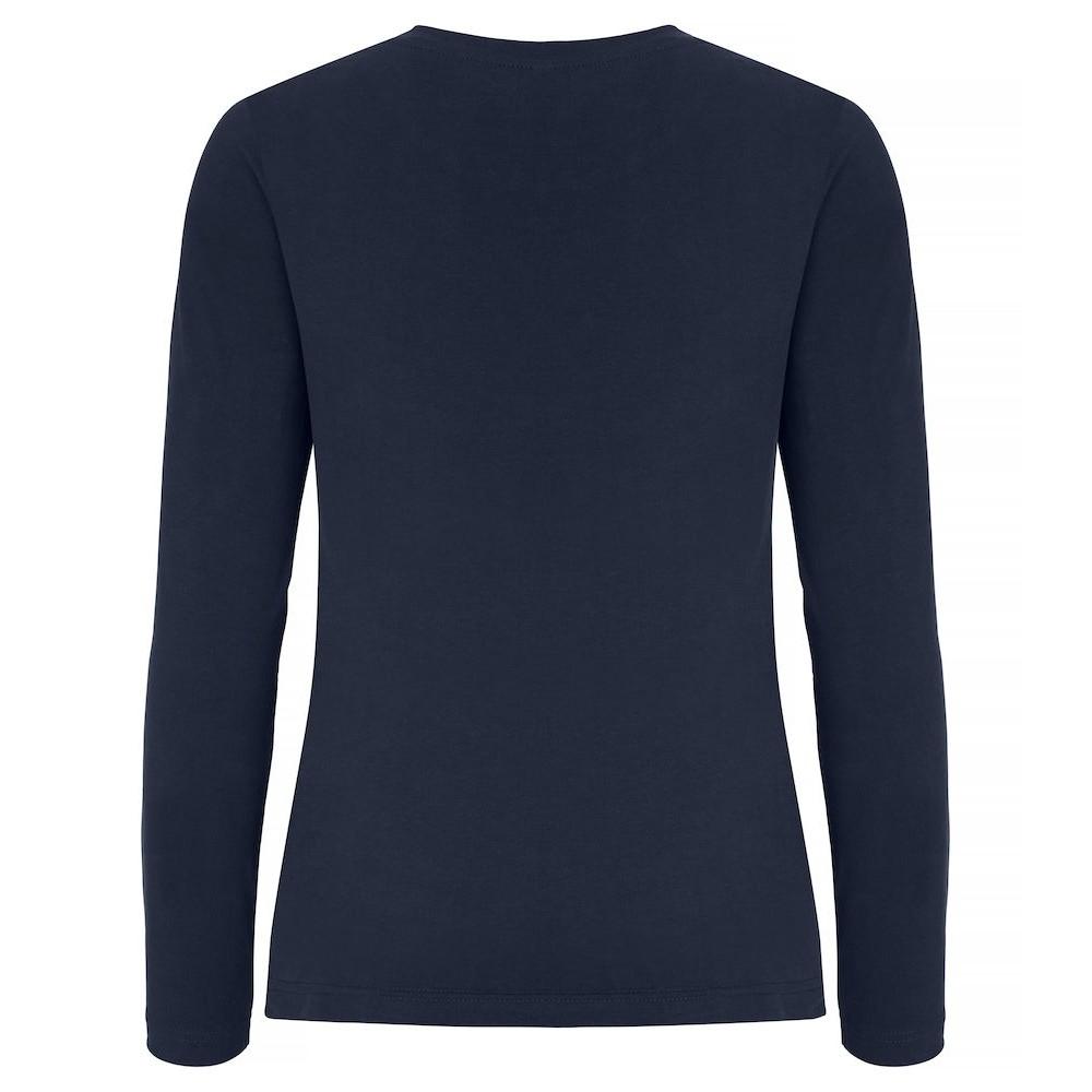 Camiseta de manga larga de moda premium para mujer/dama de Clique