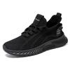 Running shoes 2025 spring new shoes trend couple fashion fly-woven shoes casual sports shoes