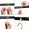 10-Pack Reusable Silicone Elastic Bands – Cable Organizer for Wires, Coils & Cord Management