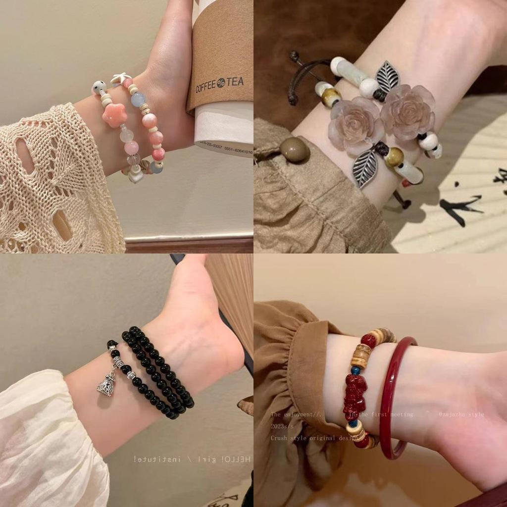 2025 Trendy Handmade Beaded Bracelet for Women - Sweet, Versatile, and Exquisite Jewelry