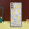 Cute Daisy Flower Phone Case For Samsung Galaxy S23 S24 S25 Ultra S22 S20 S21 S24 FE S9 S10 S25 Plus Cover