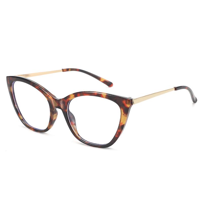 Trendy Retro Cat-Eye Prescription Glasses - Black Frame Women's Style