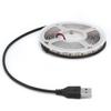 5m/16.4in LED Light Strip 5V USB Powered Strip Lights Strong Adhesive Tape Lights for Bedroom